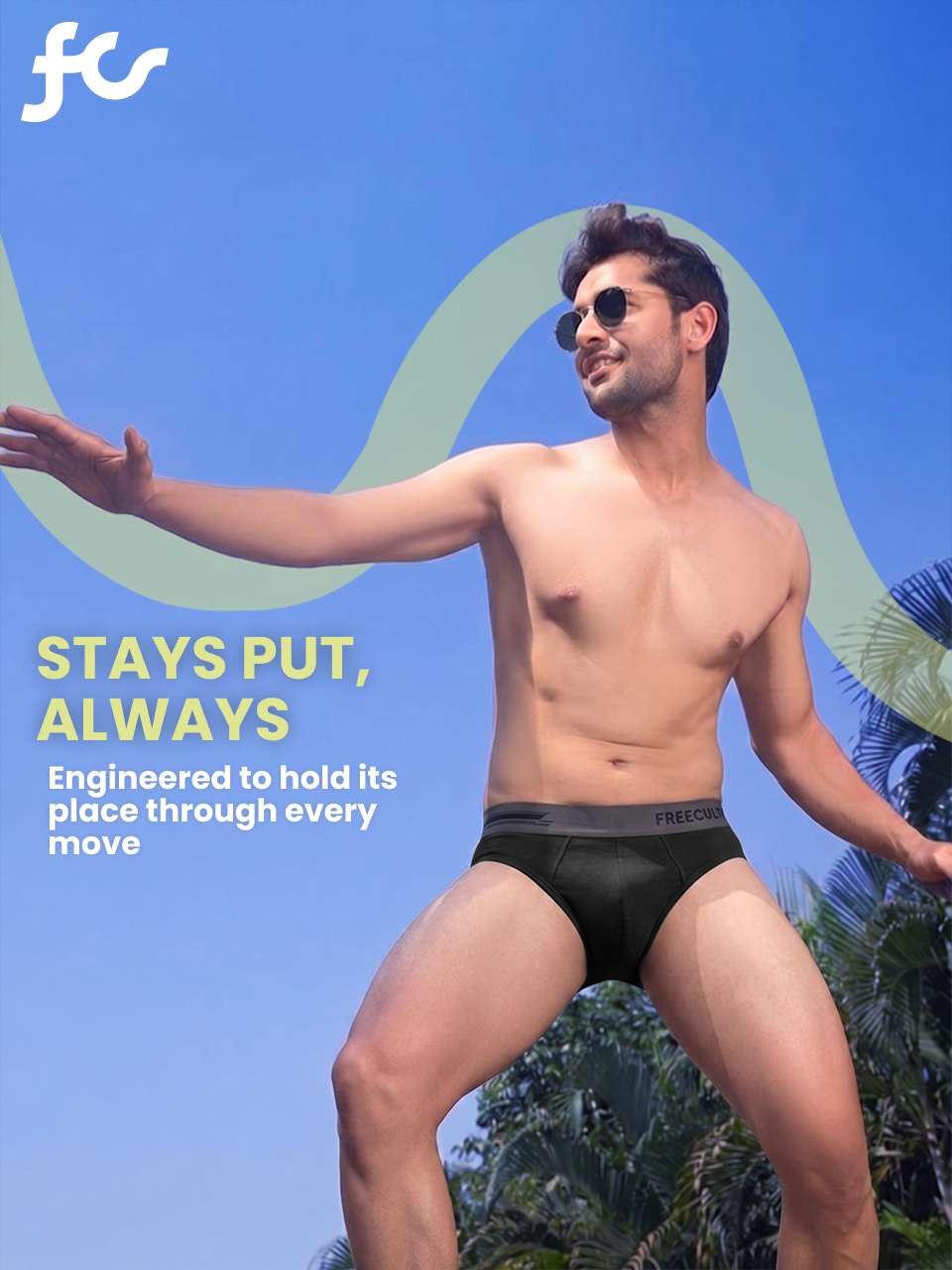 Men's Anti-Bacterial Micro Modal Brief in Contrast Waistband (Pack of 3)