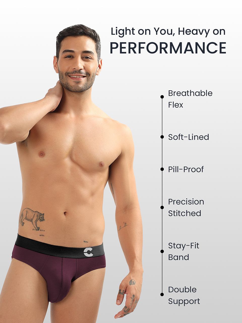 Men's Anti-Bacterial Micro Modal Brief (Pack of 1)