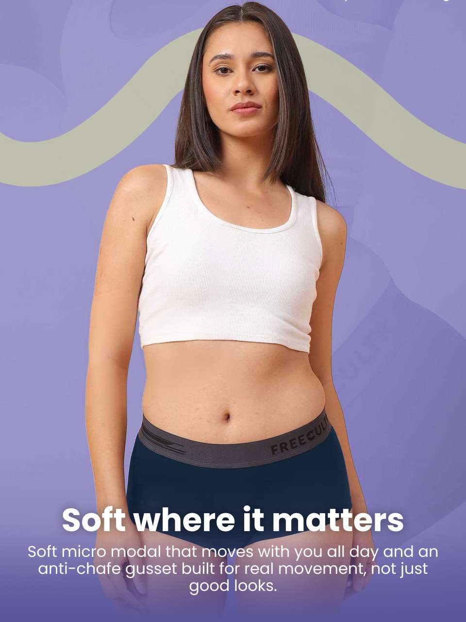 Women Micro Modal Boxer Brief (Pack of 1)