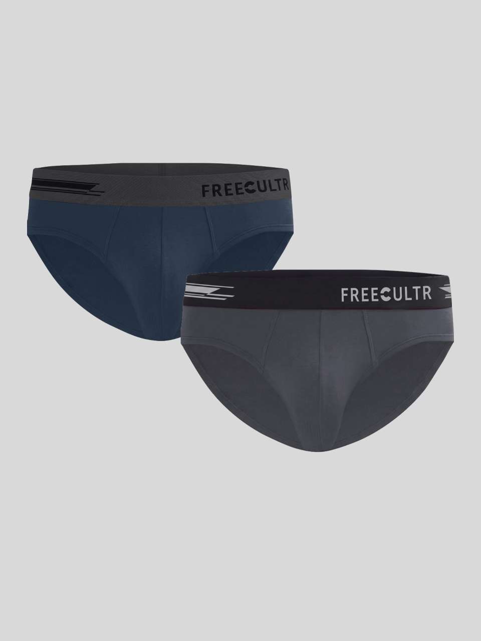 Men's Anti-Bacterial Micro Modal Brief in Contrast Waistband (Pack of 2)