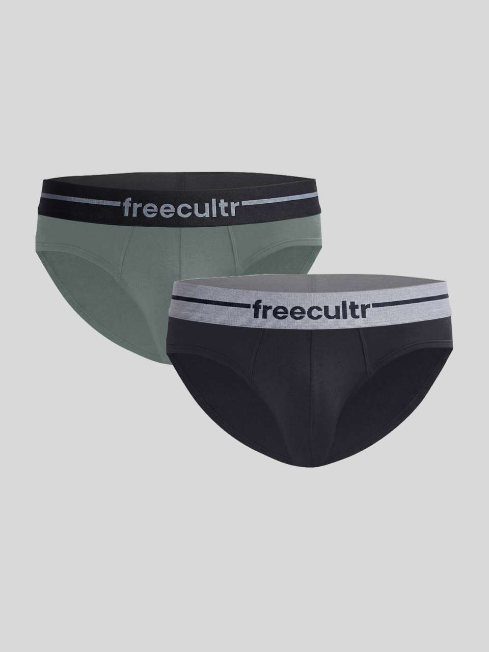 Men’s Adaptive Cotton Stretch Briefs Pack of 2