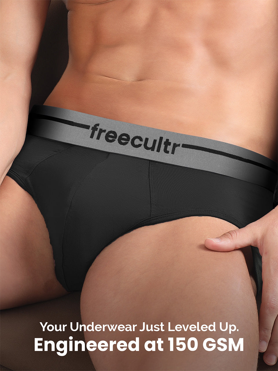 Men’s Adaptive Cotton Stretch Briefs Pack of 2