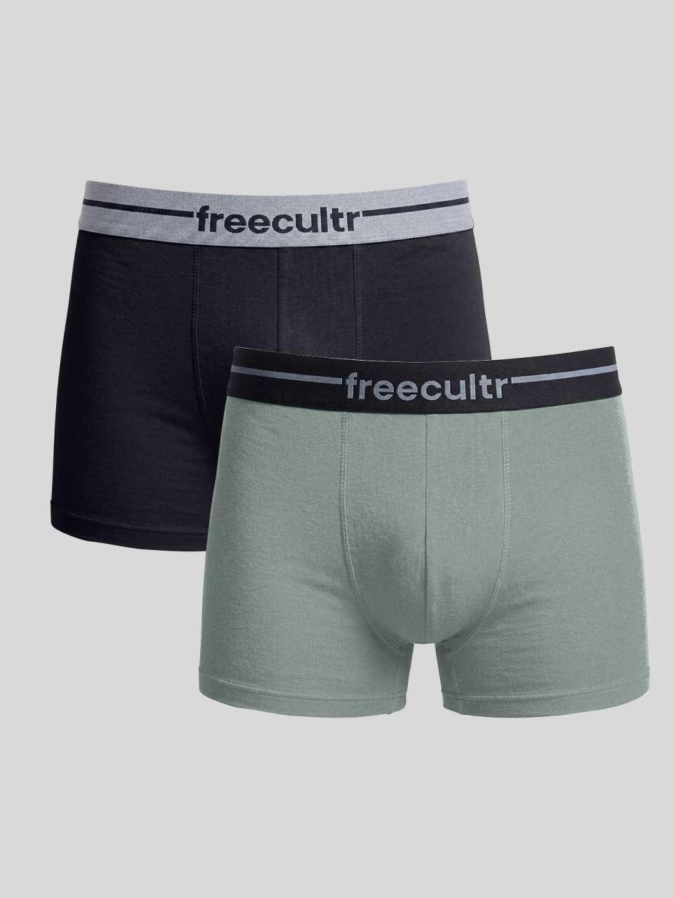 Men’s Adaptive Cotton Stretch Trunks Pack of 2