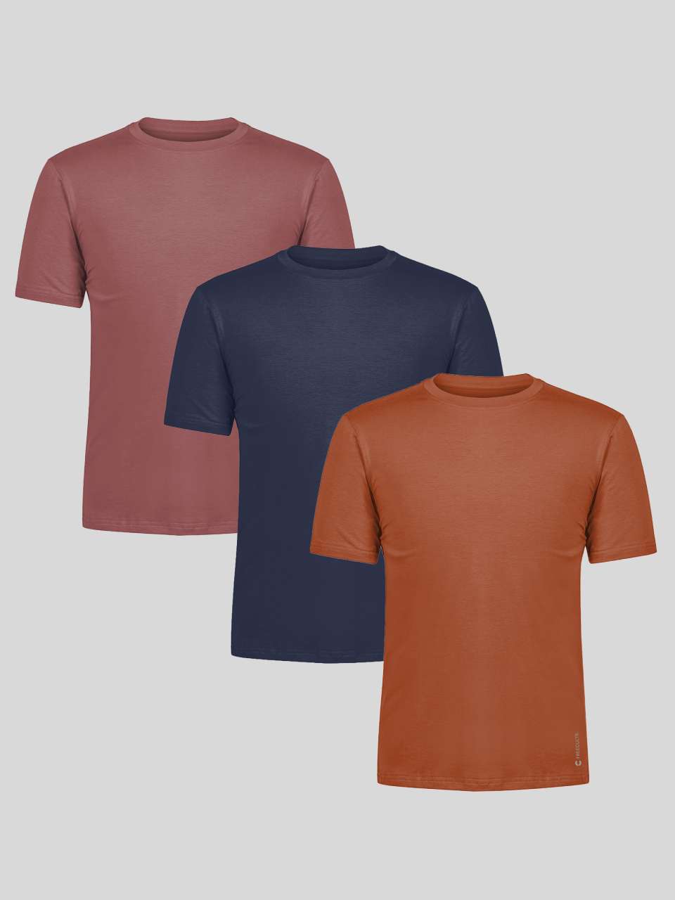 Men's Cotton Stretch T-Shirt - Pack Of 3