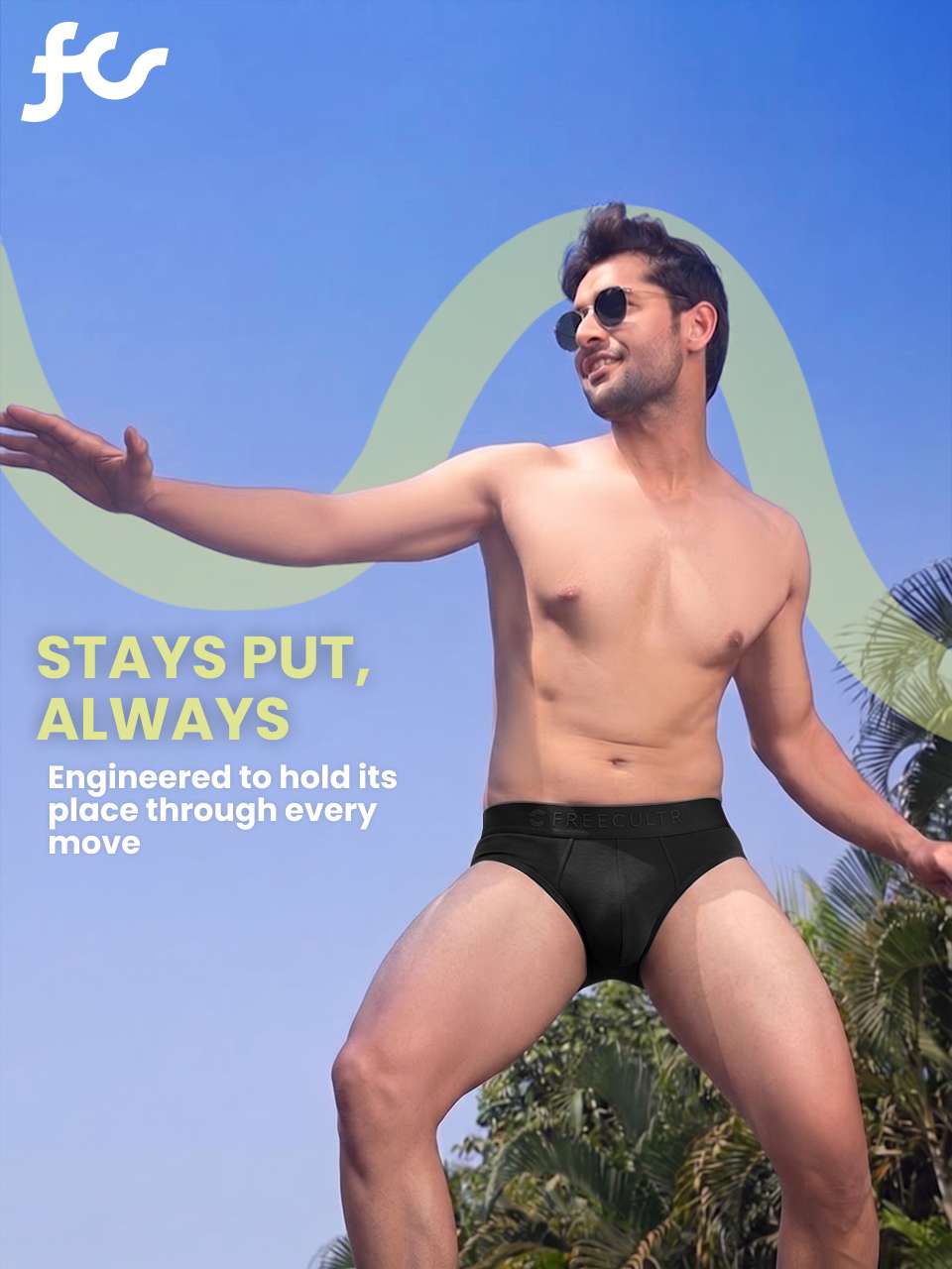 Men's Anti-Bacterial Micro Modal Brief in Solid Waistband (Pack of 1)