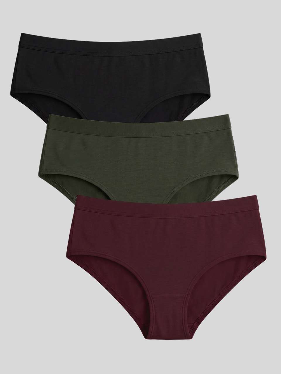 Micromodal Mid Rise Hipster pack of 3