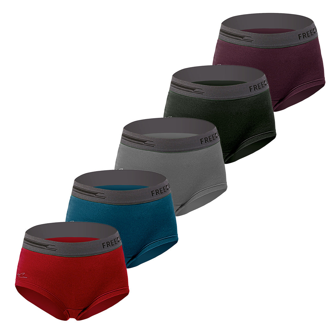 Women's Micro Modal Boxer Brief (Pack of 5)