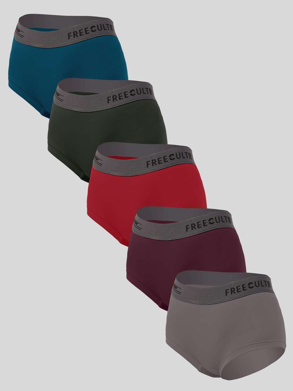 Women's Micro Modal Boxer Brief (Pack of 5)