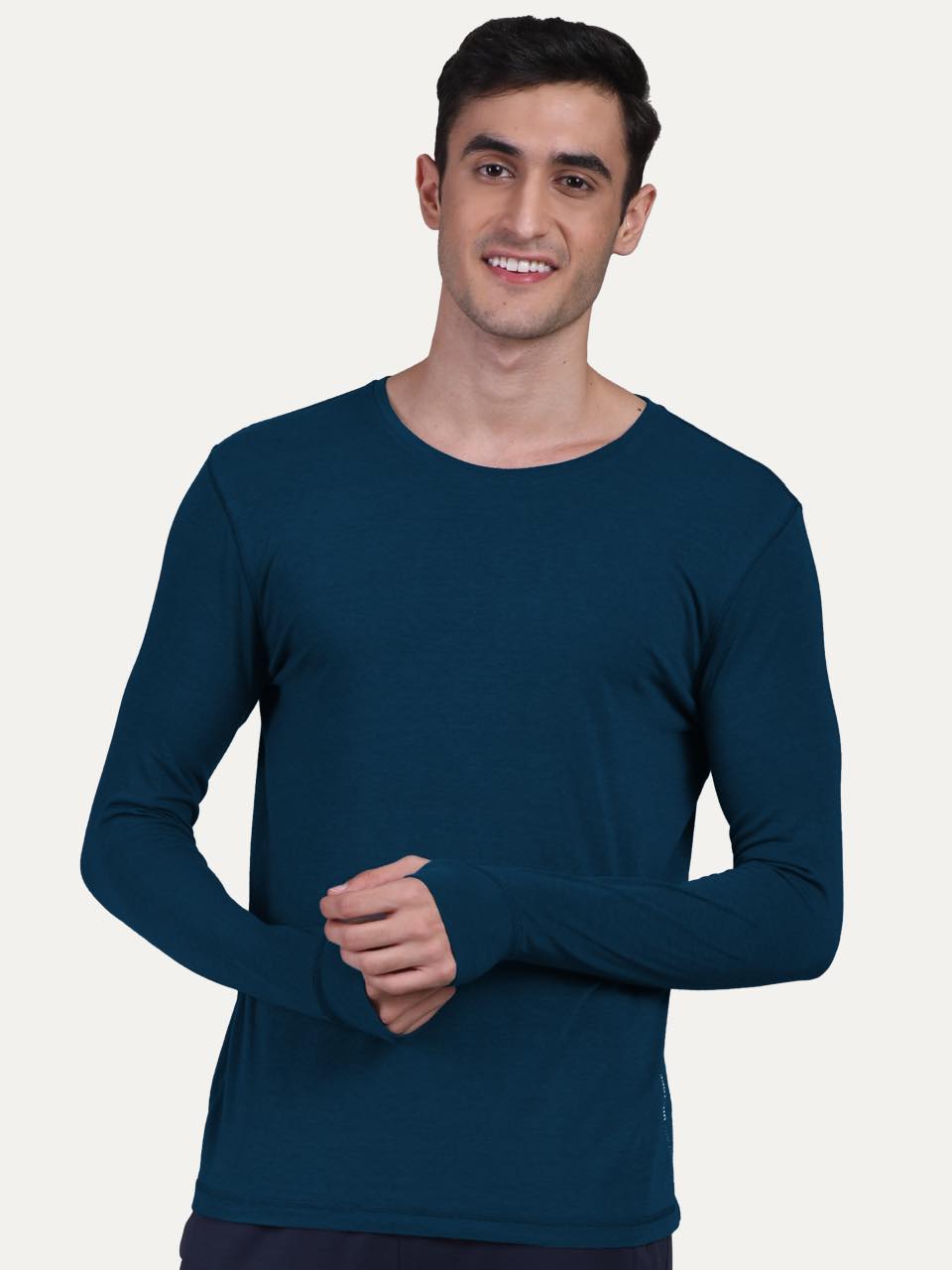 Men's Organic Bamboo Skins (Full Sleeves-Undershirt, Loungewear, Sleepwear) - Pack of 1