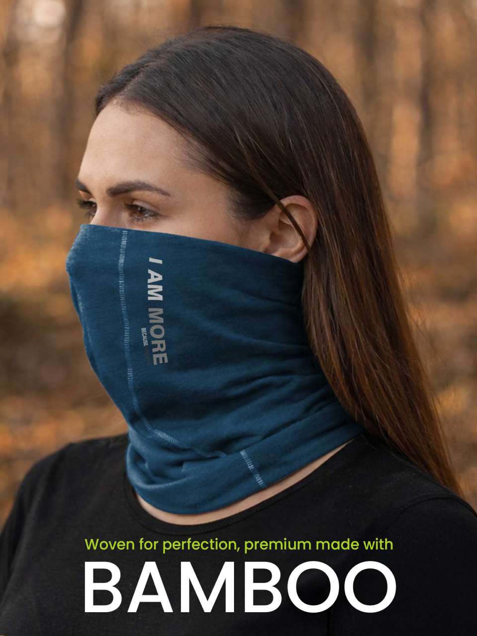 Unisex Organic Bandana Masks - Printed (Pack of 1)