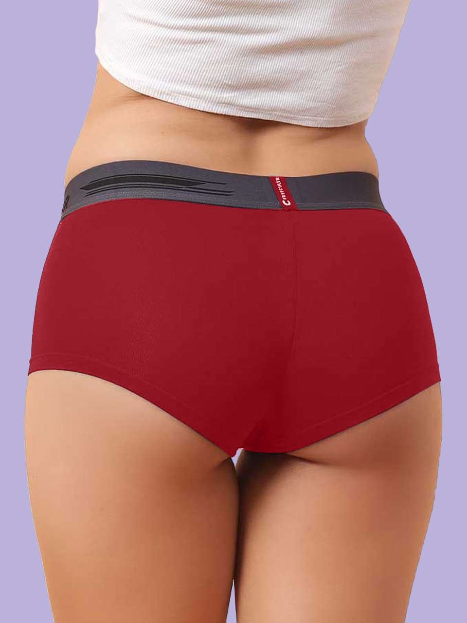 Women Micro Modal Boxer Brief (Pack of 1)