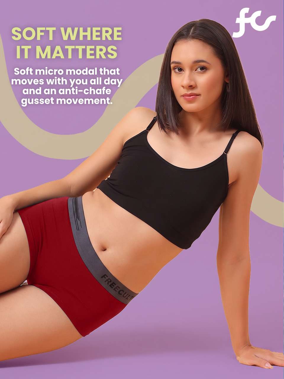 Women Micro Modal Boxer Brief (Pack of 1)
