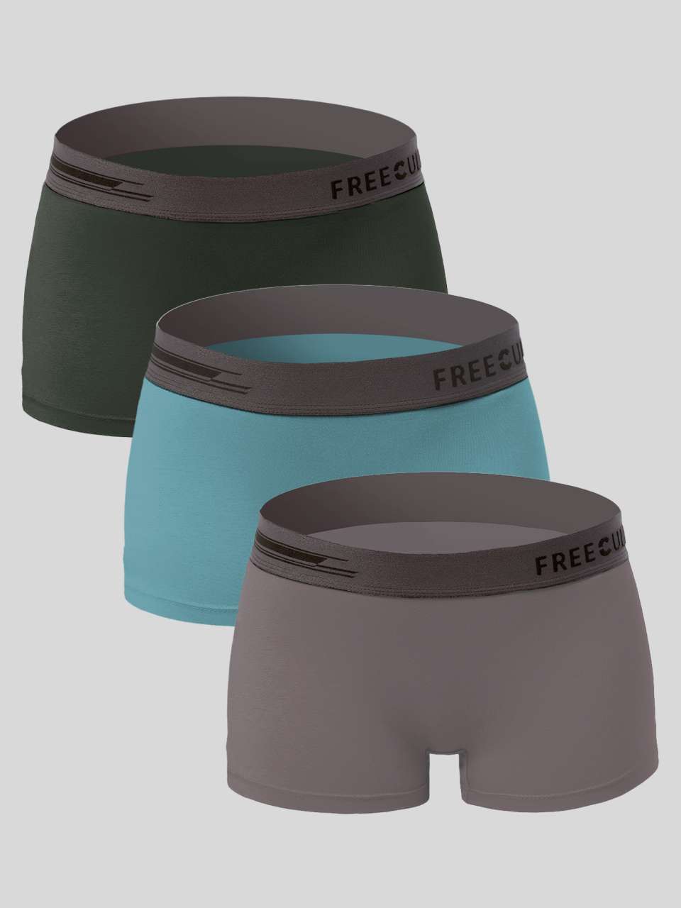 Women's Micro Modal Boy Shorts (Pack of 3)