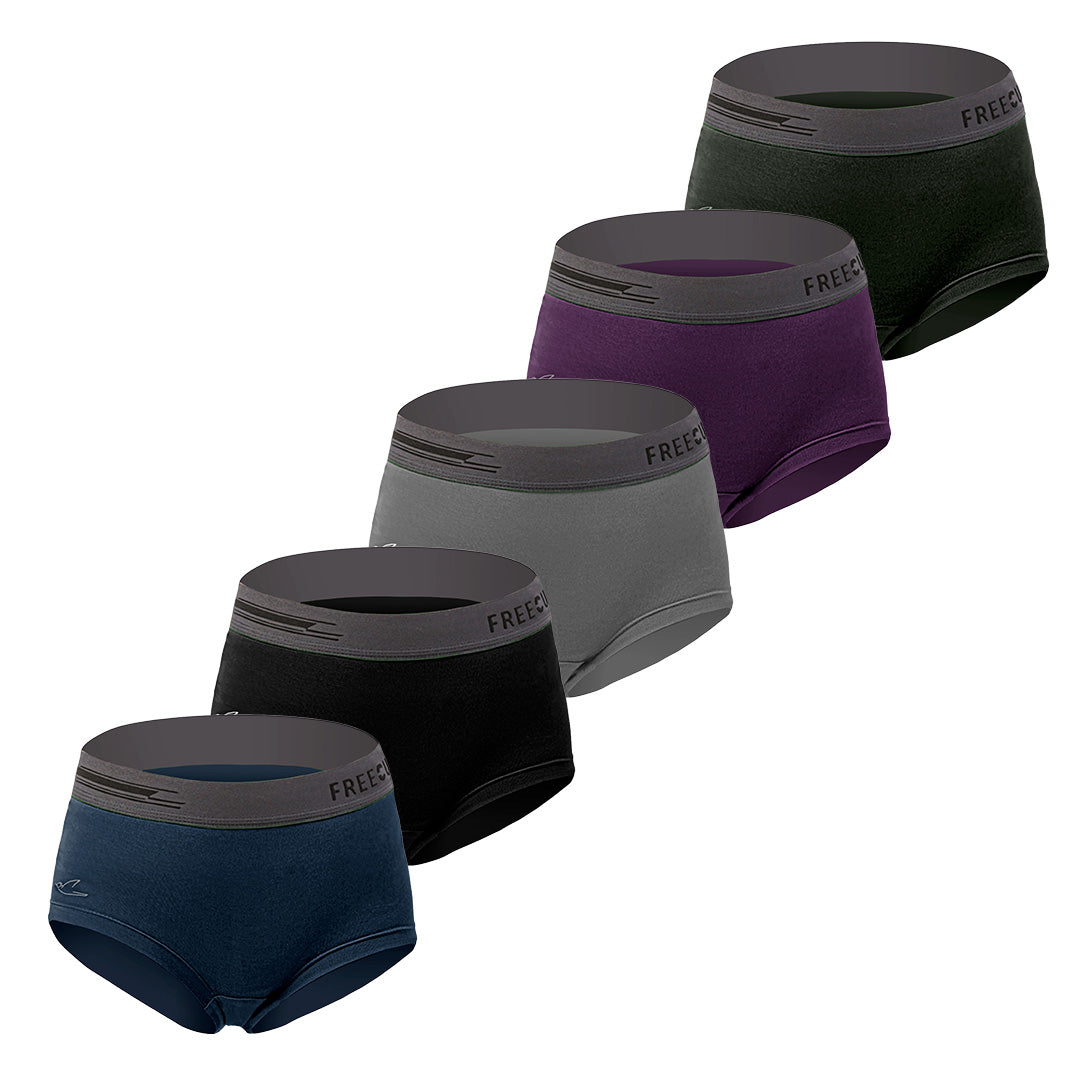 Women's Micro Modal Boxer Brief (Pack of 5)
