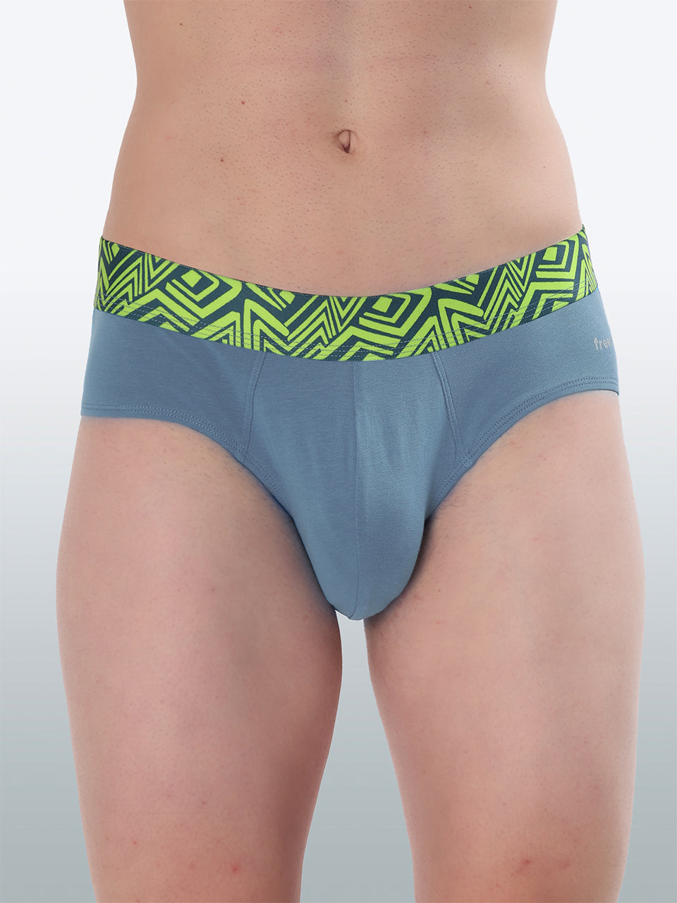 Men's Cotton Abstract Waistband Brief – Pack of 2