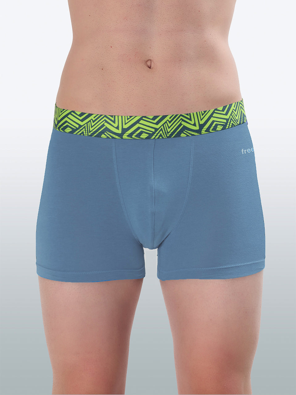 Men's Cotton Abstract Waistband Trunk – Pack of 2