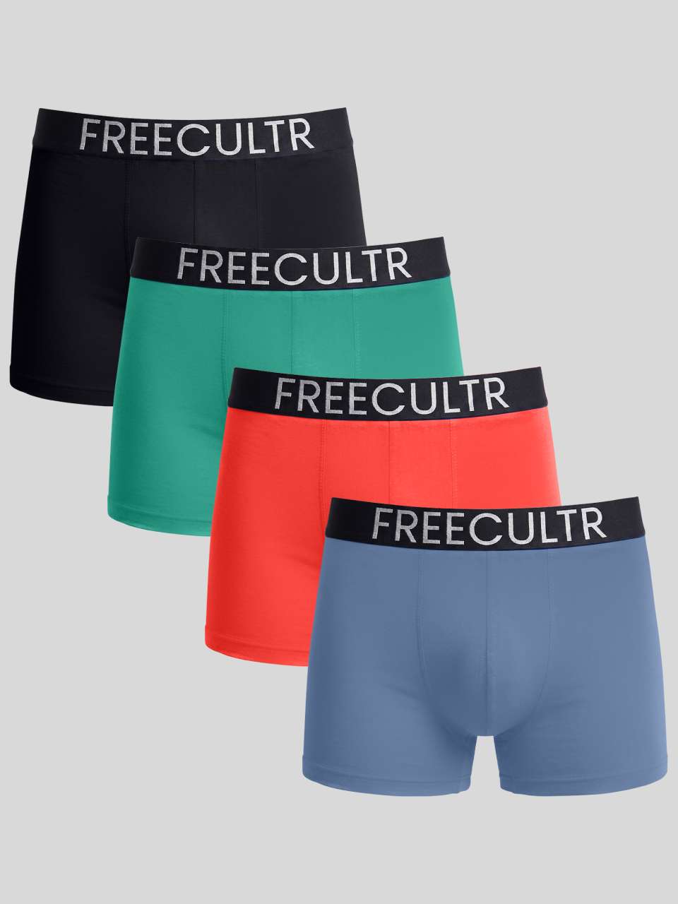 Men's Organic Cotton Trunks Pack of 4