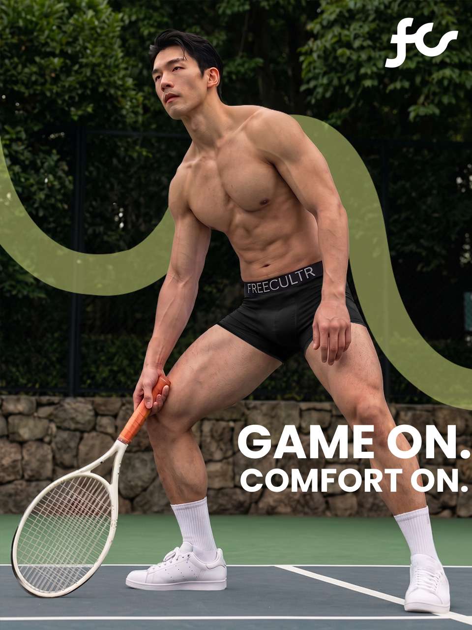 Men's Organic Cotton Trunks Pack of 4