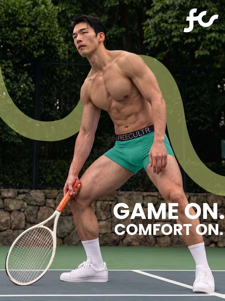 Men's Organic Cotton Trunks Pack of 4