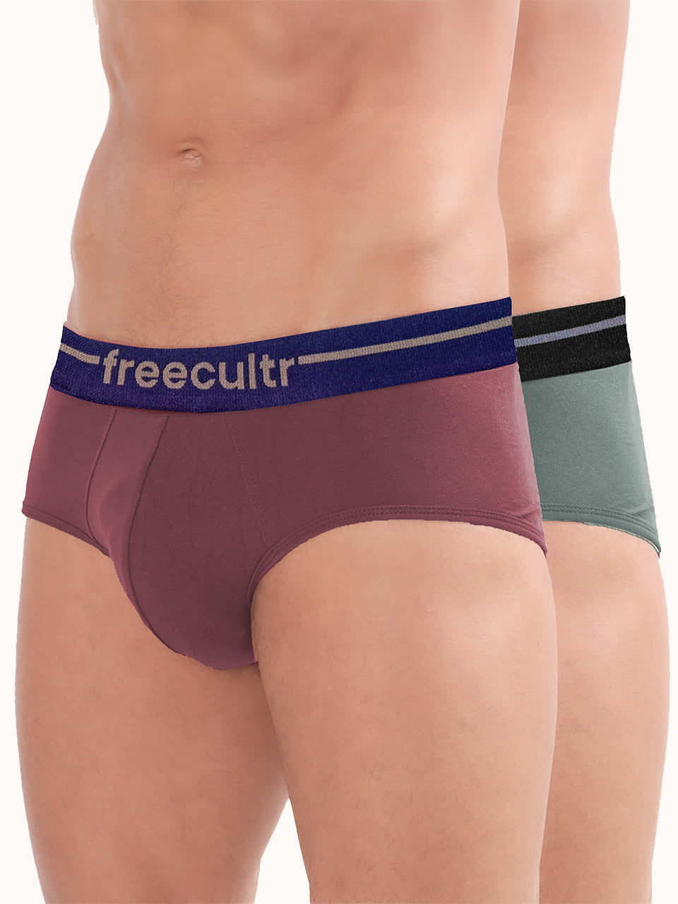 Men’s Adaptive Cotton Stretch Briefs Pack of 2