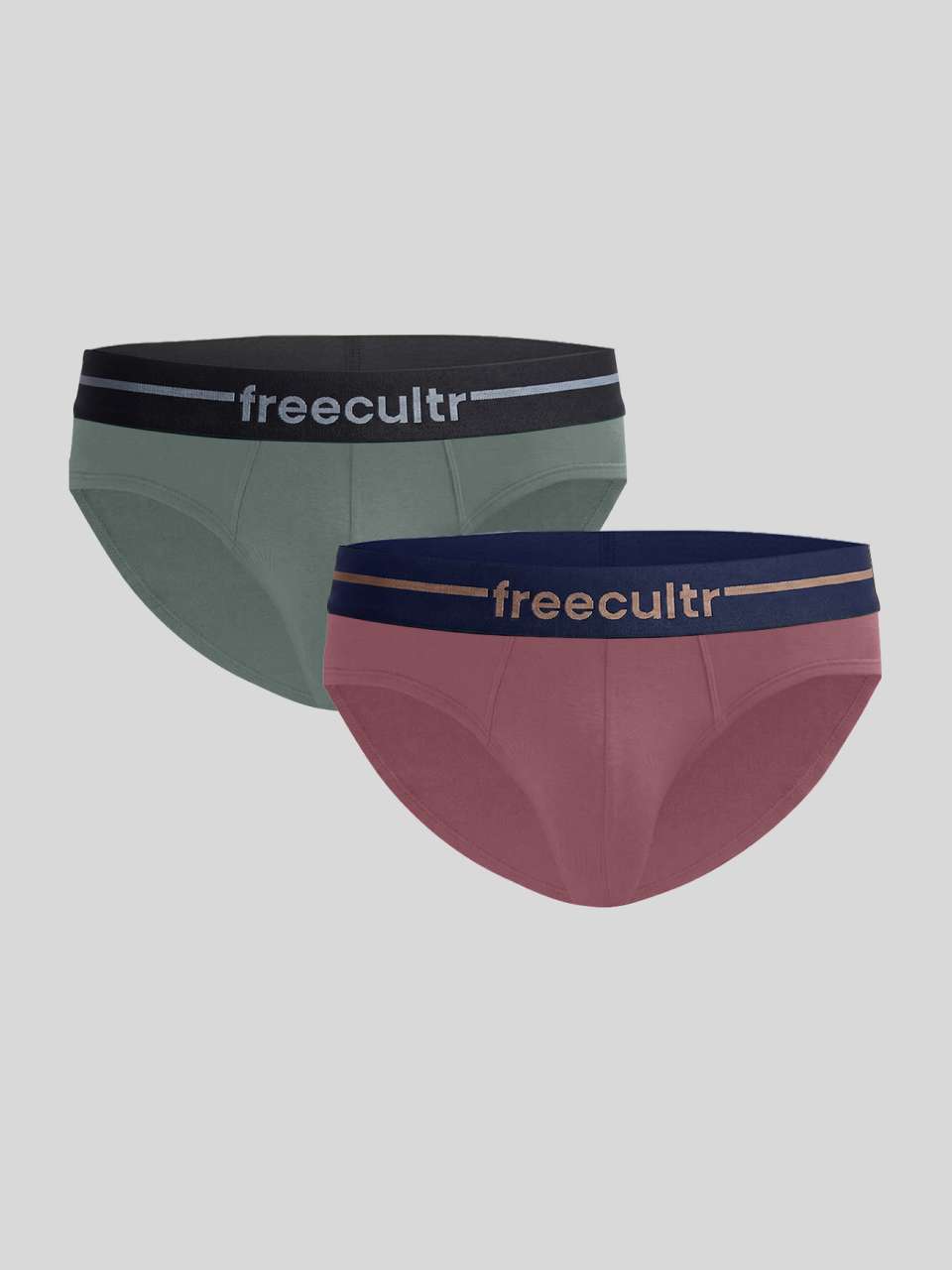 Men’s Adaptive Cotton Stretch Briefs Pack of 2