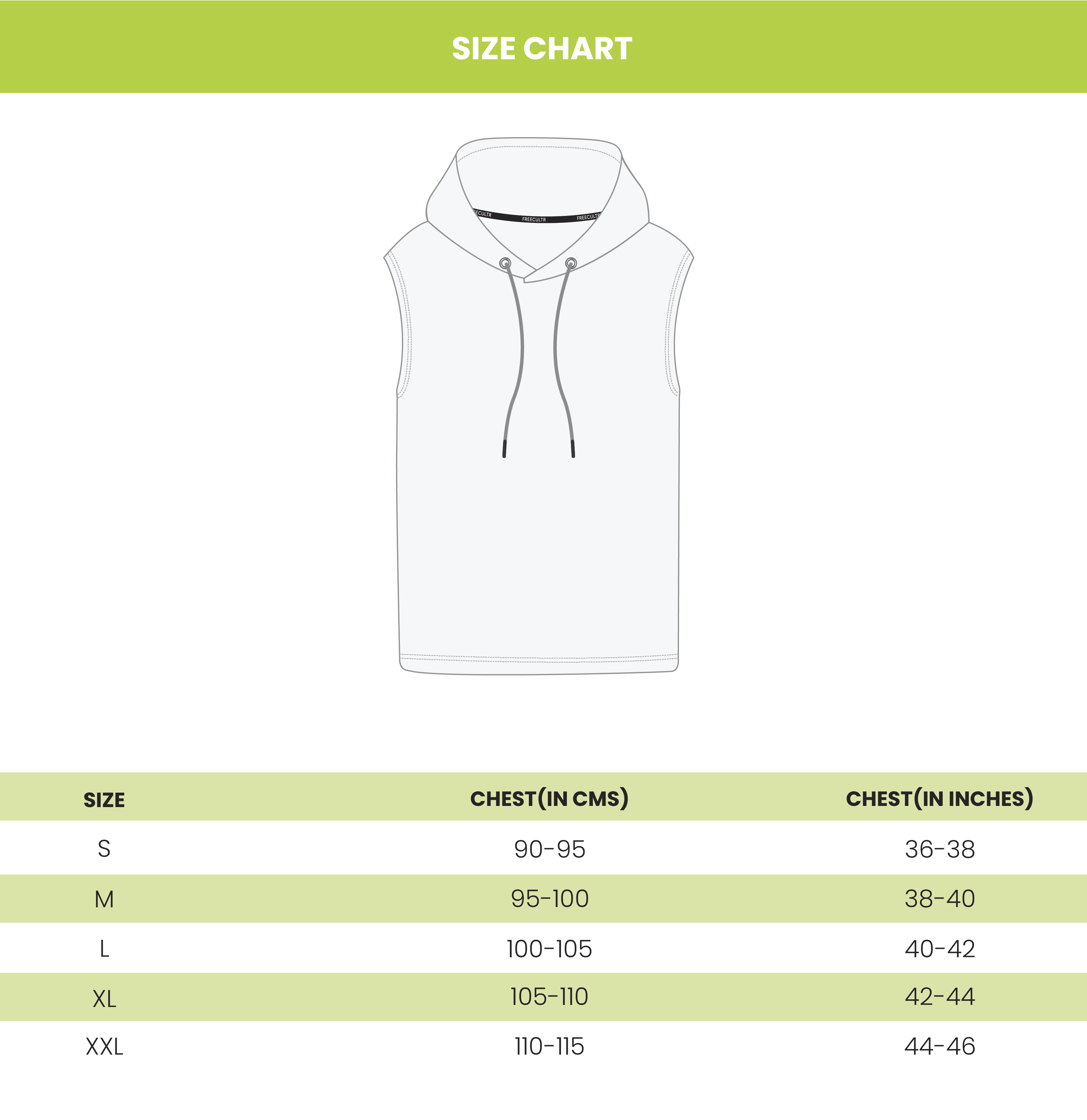 size chart image