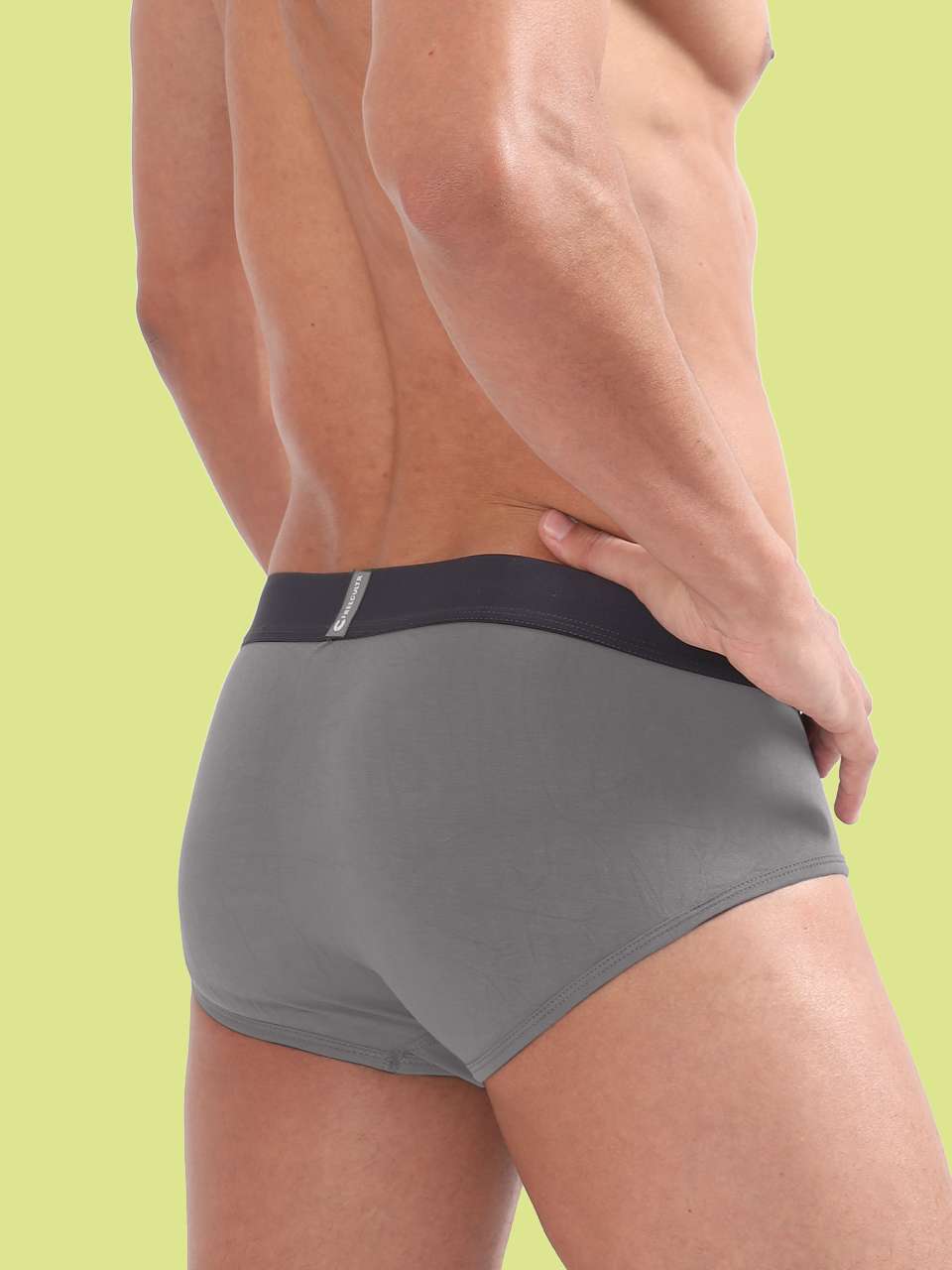 Men's Anti-Bacterial Micro Modal Brief in Contrast Waistband (Pack of 1)
