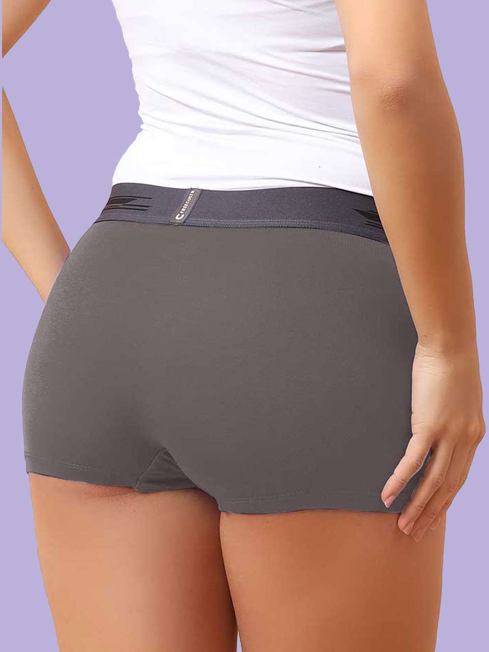 Women's Micro Modal Boy Shorts (Pack of 1)