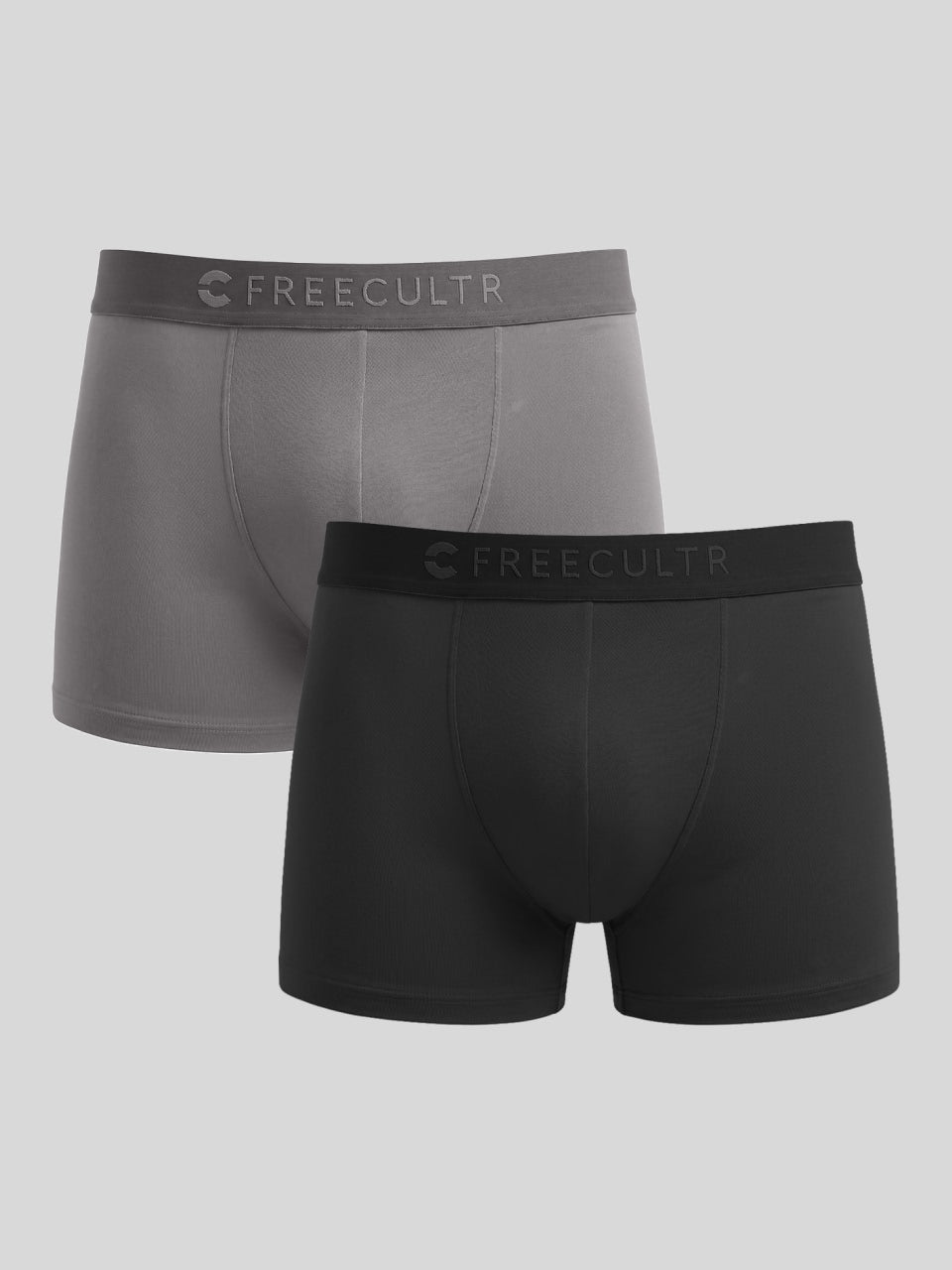 Men's Anti-Bacterial Micro Modal Trunk in Solid Waistband (Pack of 2)