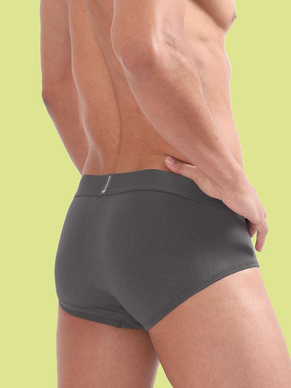 Men's Anti-Bacterial Micro Modal Brief in Solid Waistband (Pack of 2)
