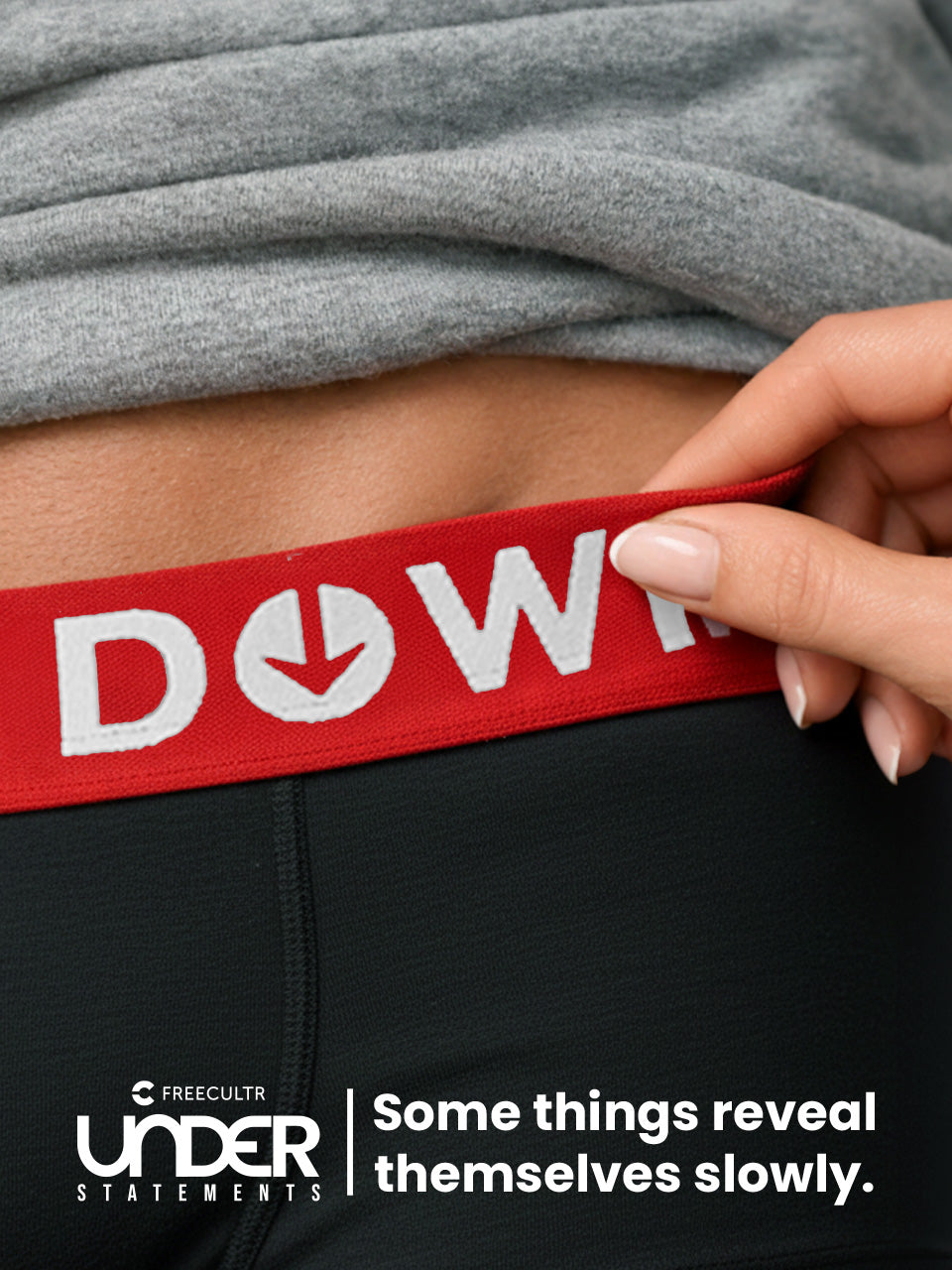 Statement Men's Trunk "Swipe Down"