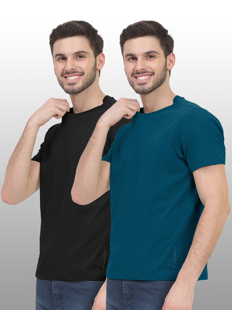 Truly Classic Organic Cotton T-shirts - Pack Of 2