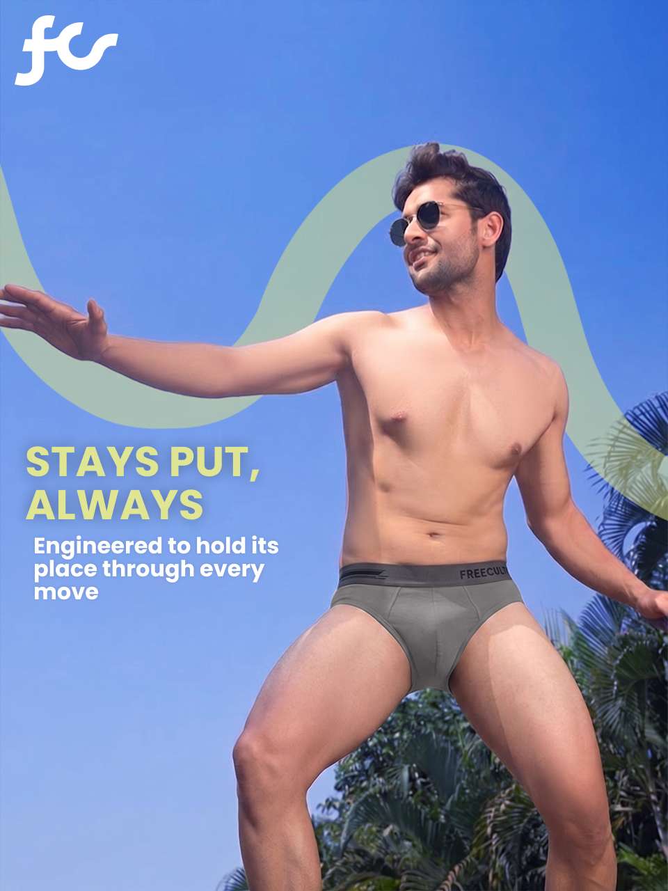 Men's Anti-Bacterial Micro Modal Brief in Contrast Waistband (Pack of 3)