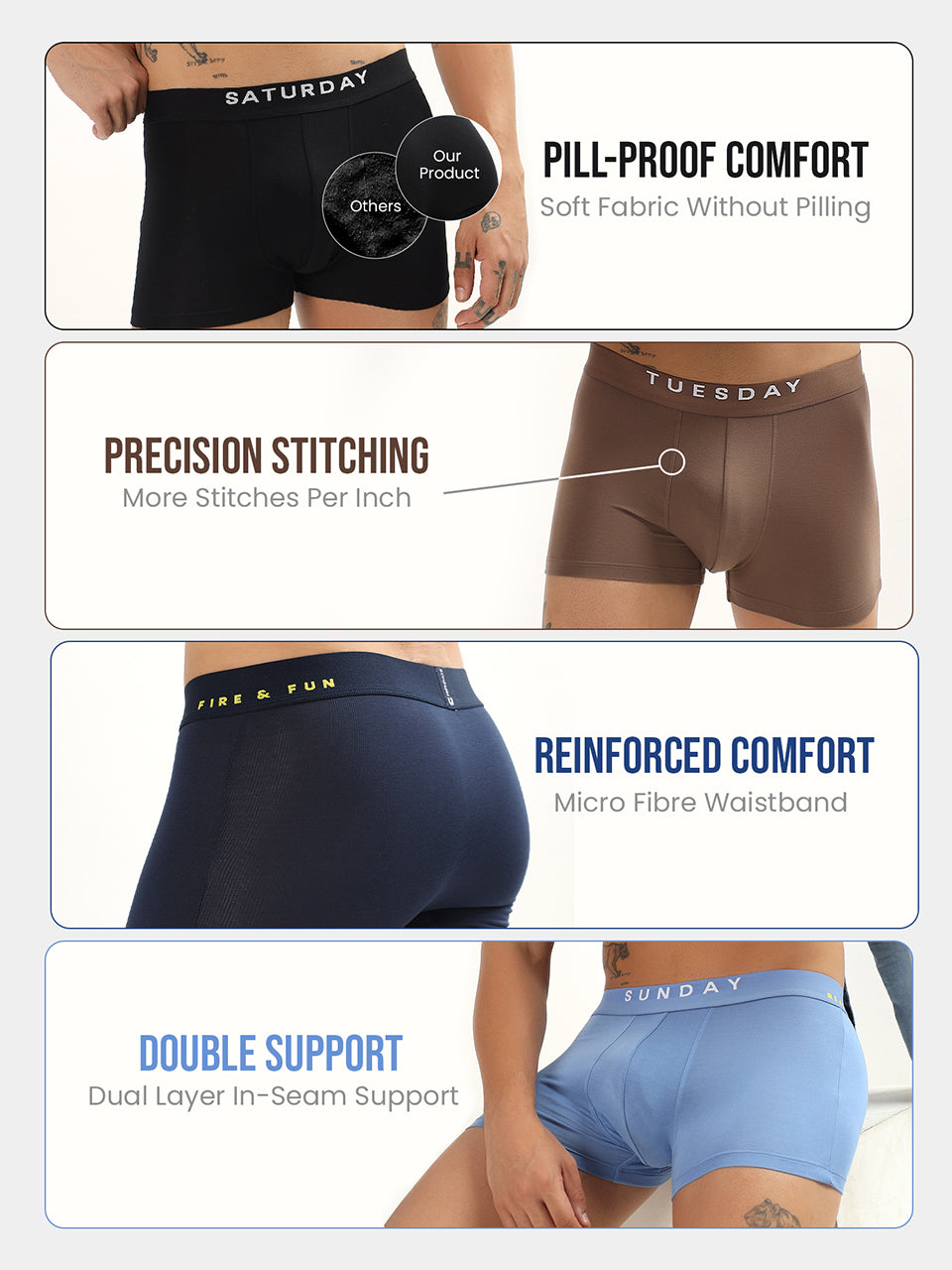 Everyday Expression | Couple Combo (Trunks & Hipsters)