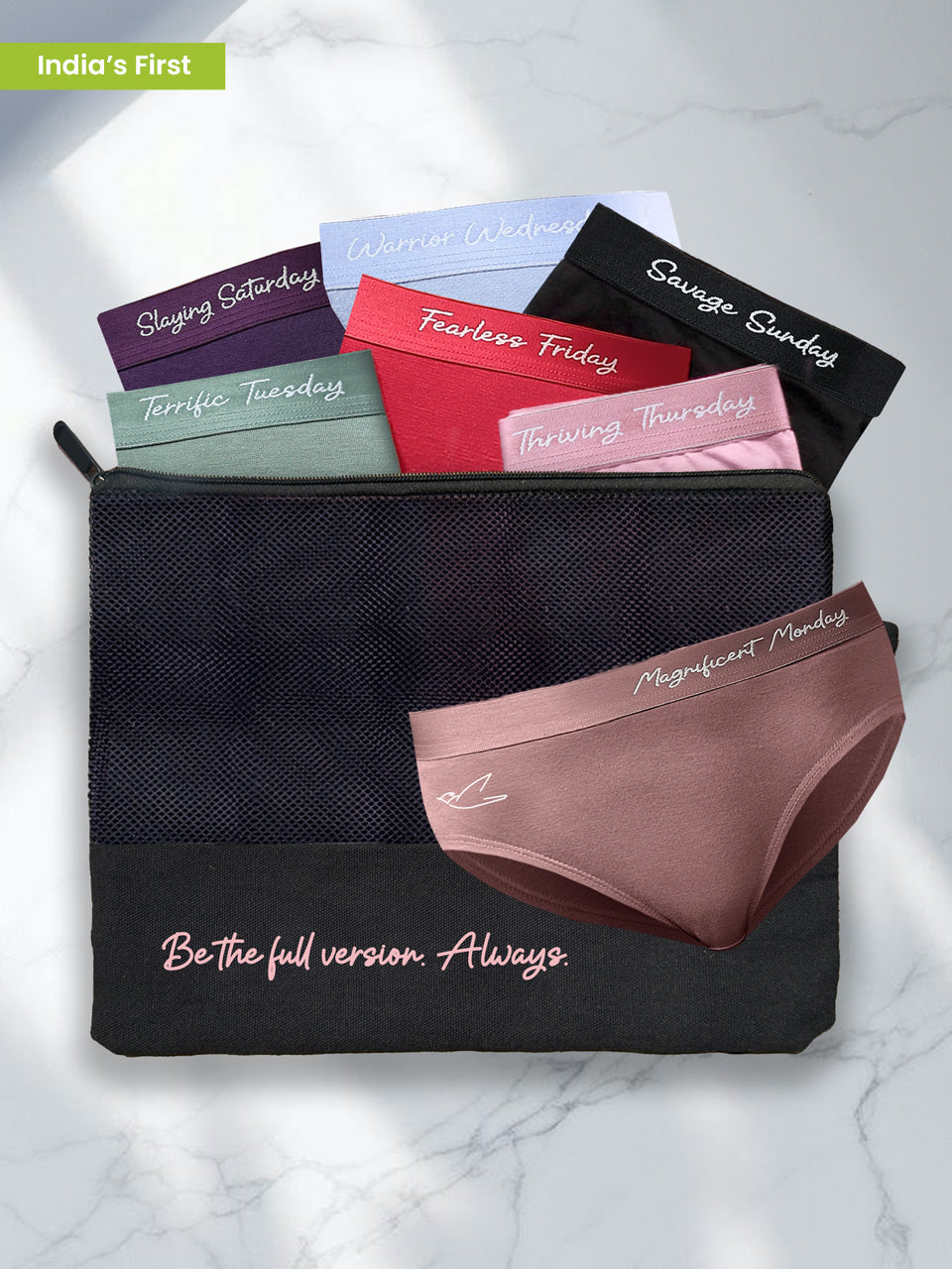 Everyday Expression | Women's Micro-Modal Hipster Panties | Pack of 7