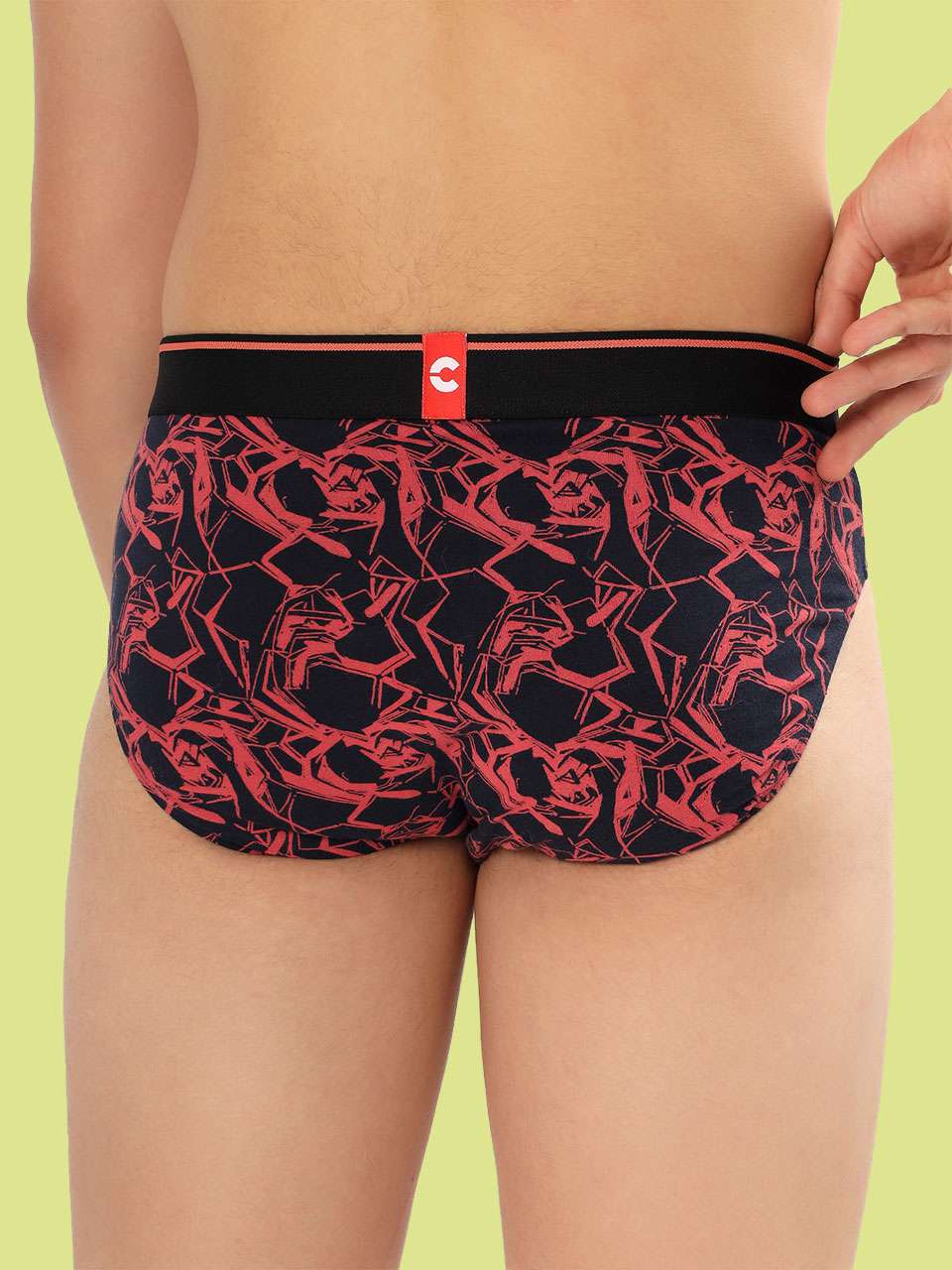 Men's Cotton Printed Briefs (Pack of 3)