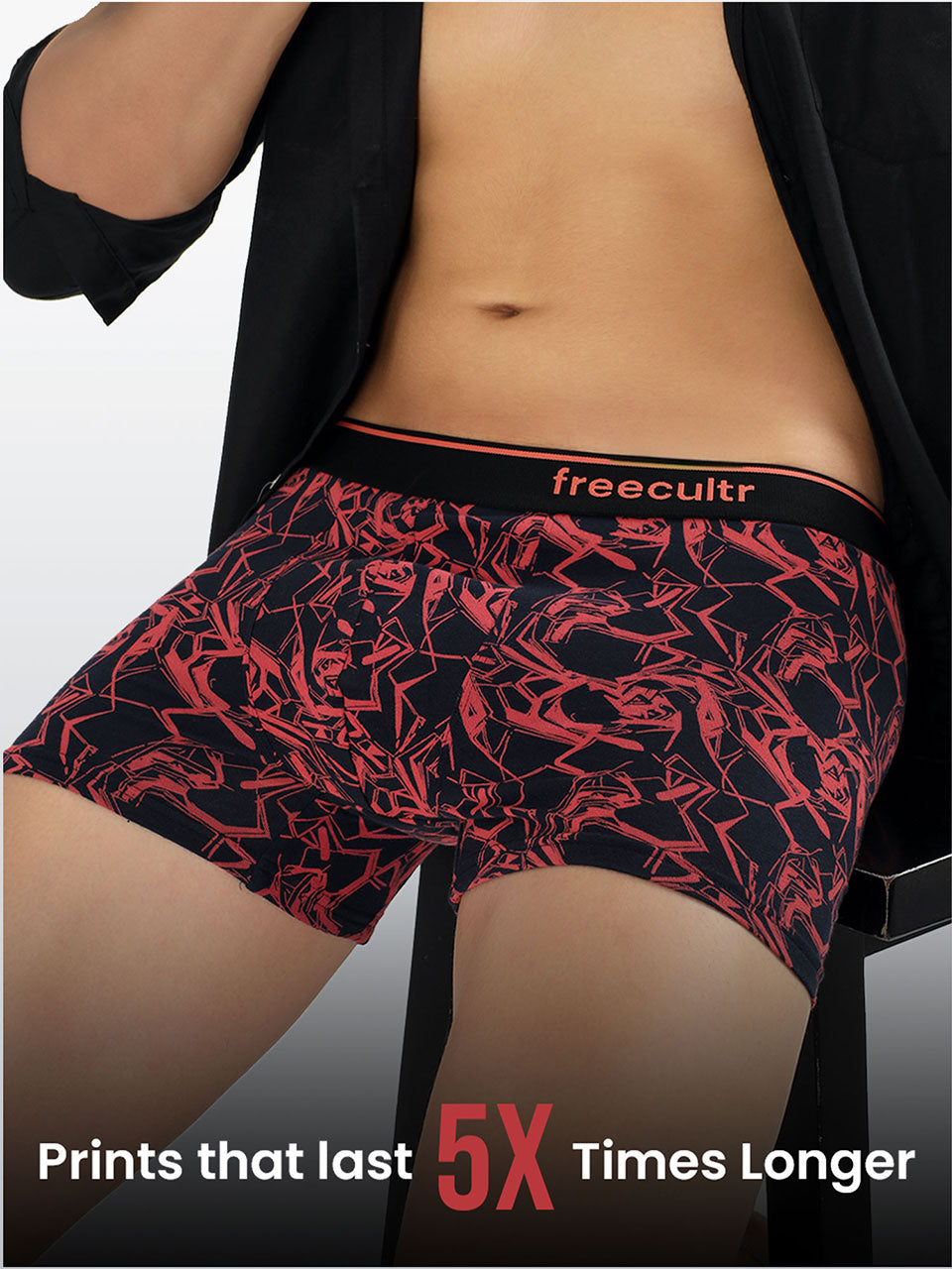 Men's Cotton Printed Trunk (Pack of 5)