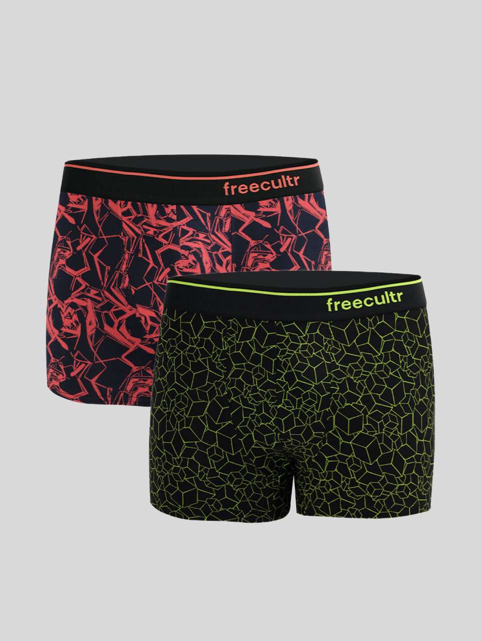 Men's Cotton Printed Trunk (Pack of 2)