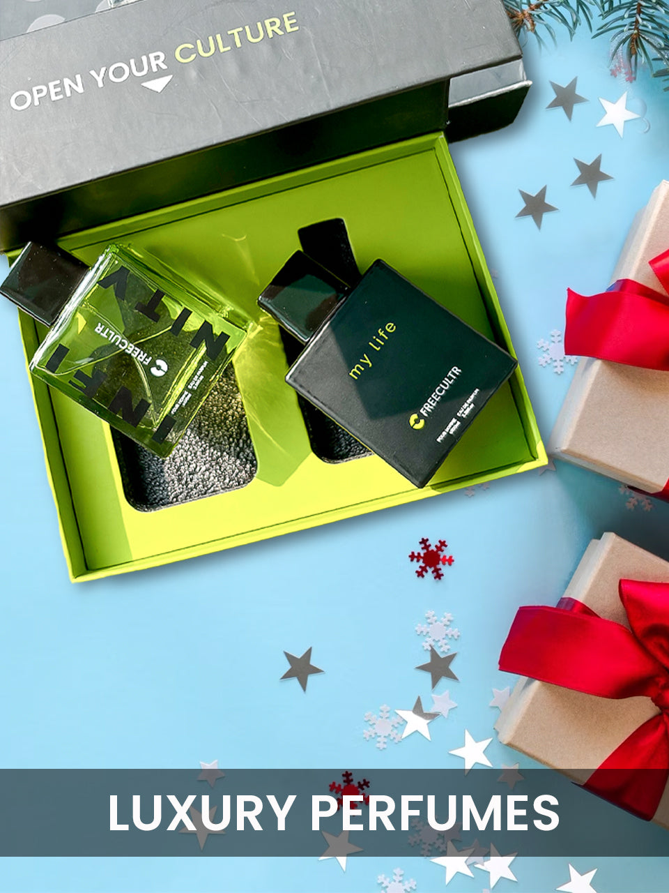 Luxury Perfume Gift Set For Men - My Life-100 ML & Infinity-100 ML