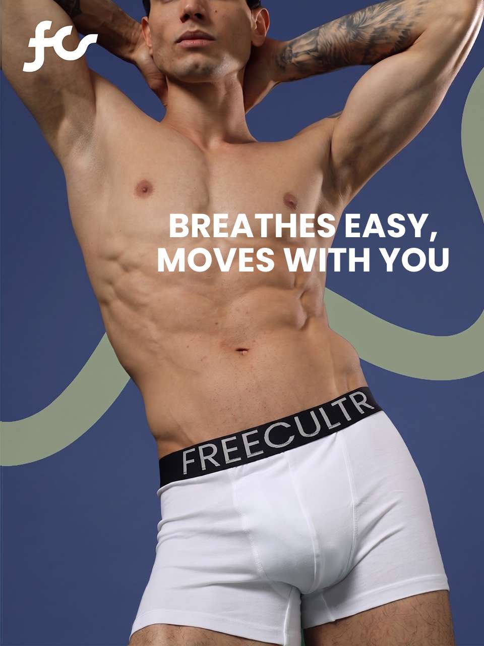 Men's Organic Cotton Trunks Pack of 1