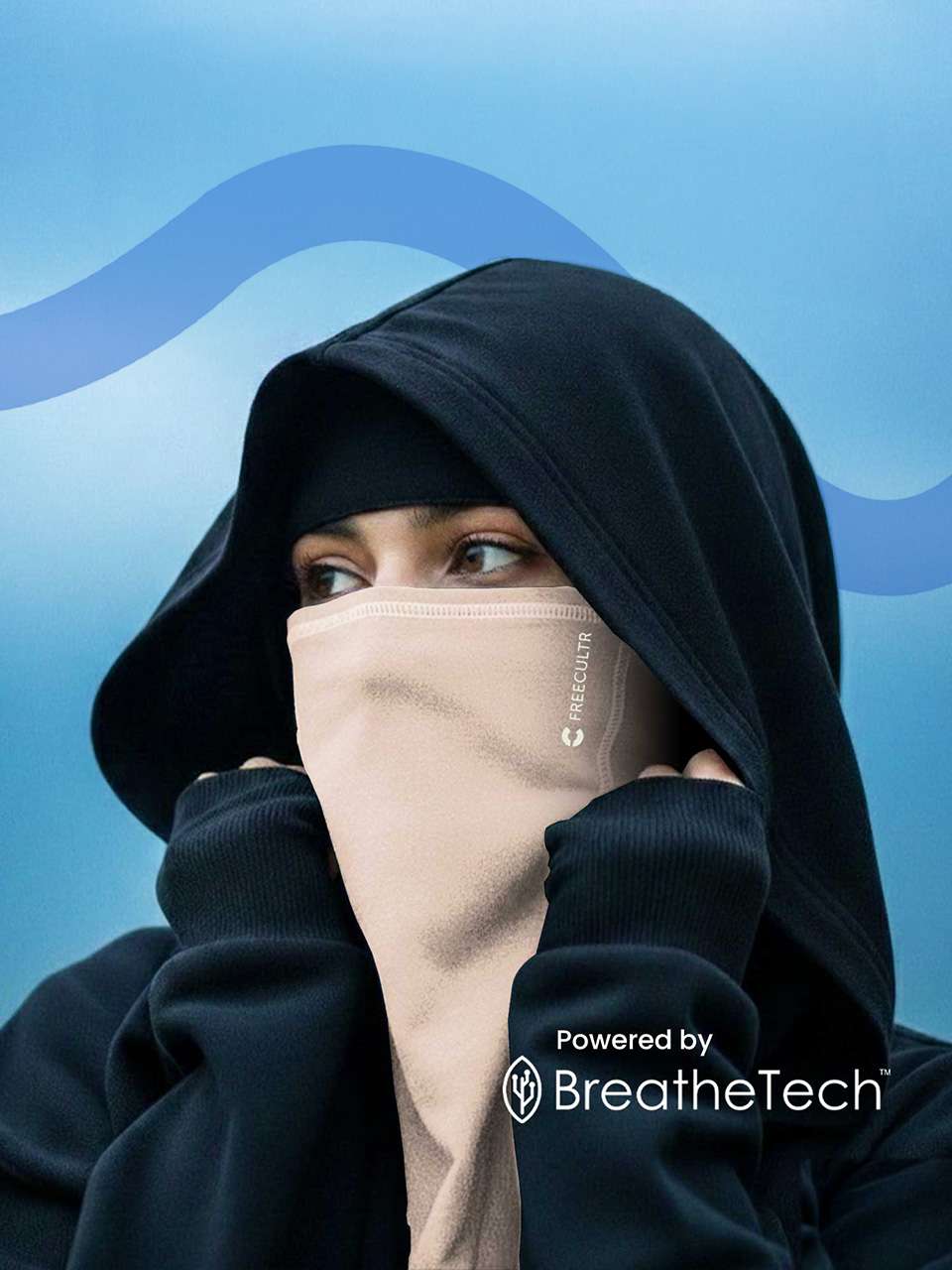 Unisex Organic Bandana Masks - Plain (Pack of 4)