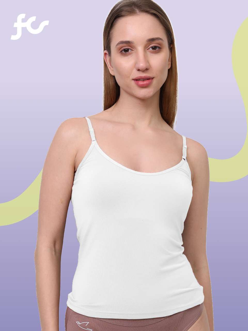 Ultra-Soft Micromodal Camisole Top - Pack of 3