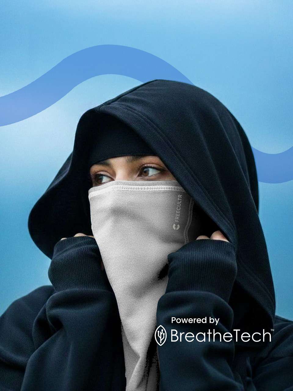 Unisex Organic Bandana Masks - Plain (Pack of 4)