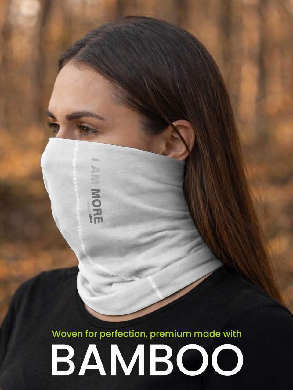 Unisex Organic Bandana Masks - Printed (Pack of 3)