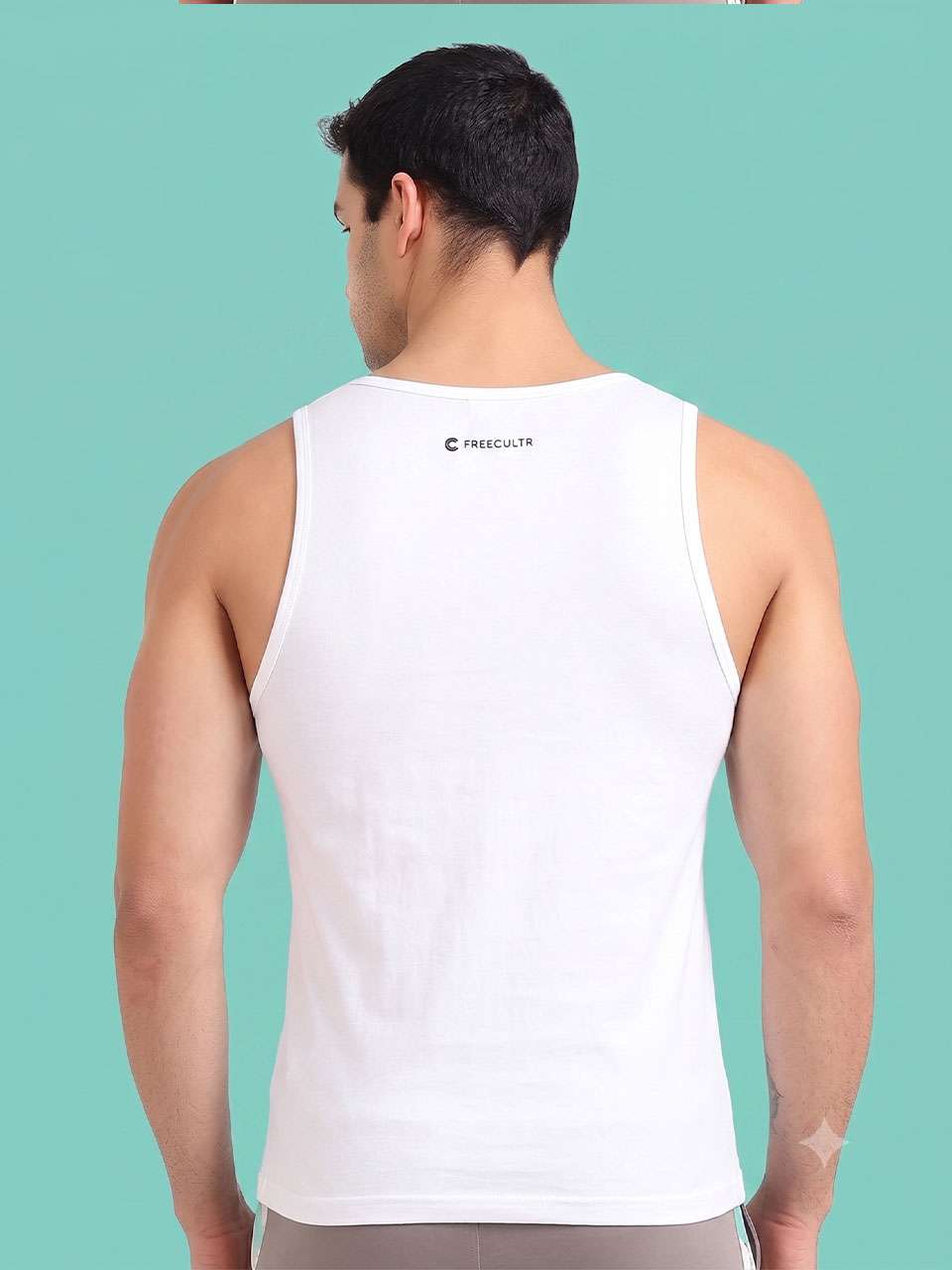 Regular Fit Organic Cotton Comfort Vest for Men-Pack of 3