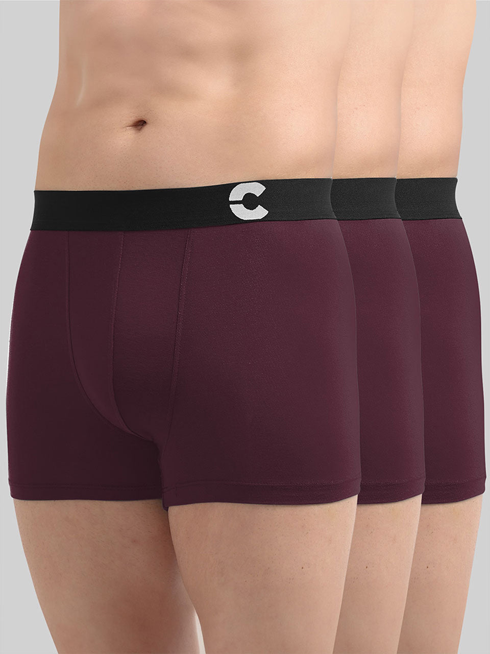 Men's Anti-Bacterial Micro Modal Trunk (Pack of 3)