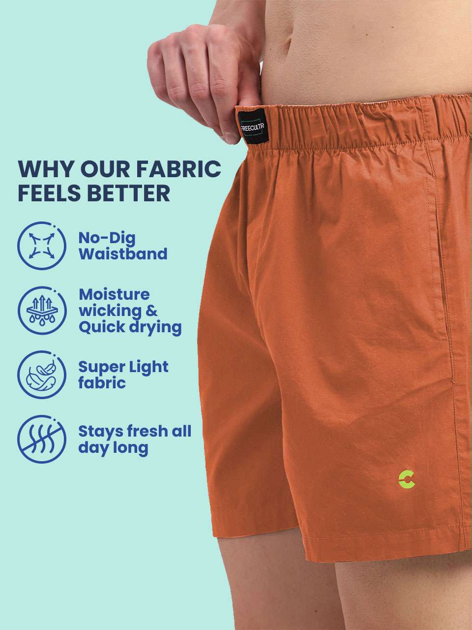 All-Day Boxer Shorts - (Pack of 2)