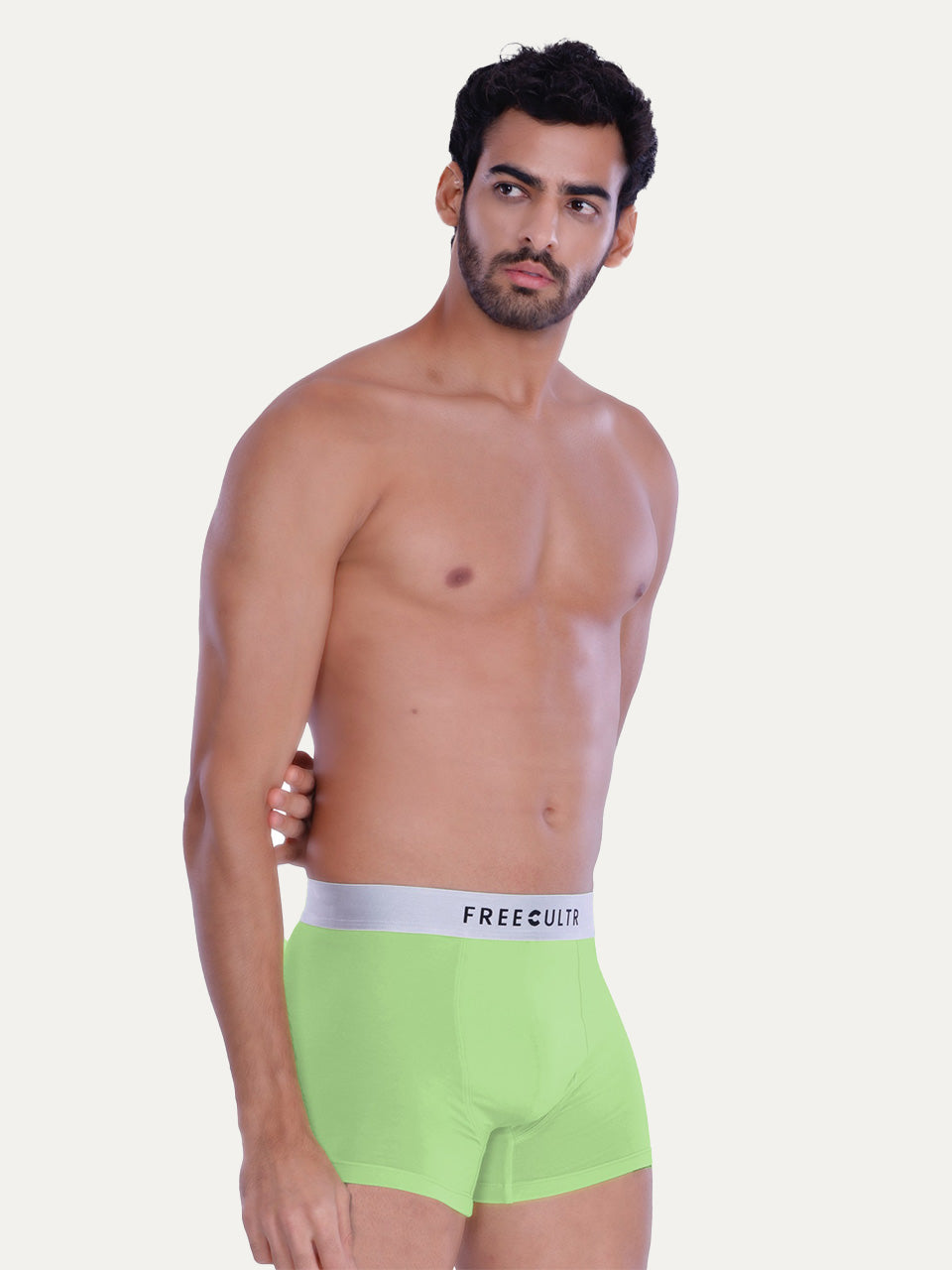 Men's Anti-Bacterial Micro Modal Trunks with Silverfox Waistband (Pack of 3)