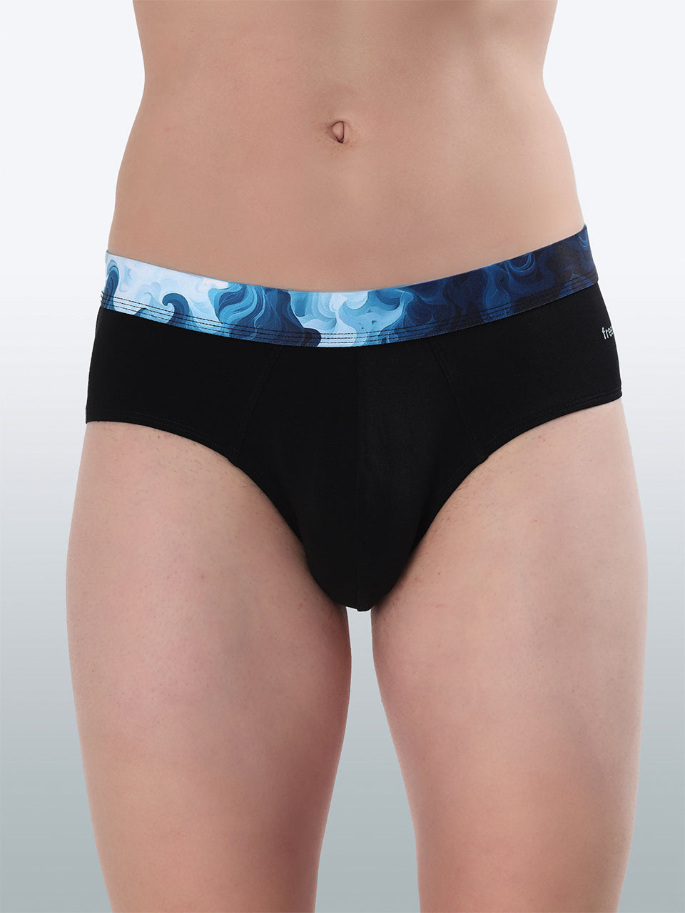 Men's Cotton Abstract Waistband Brief – Pack of 1
