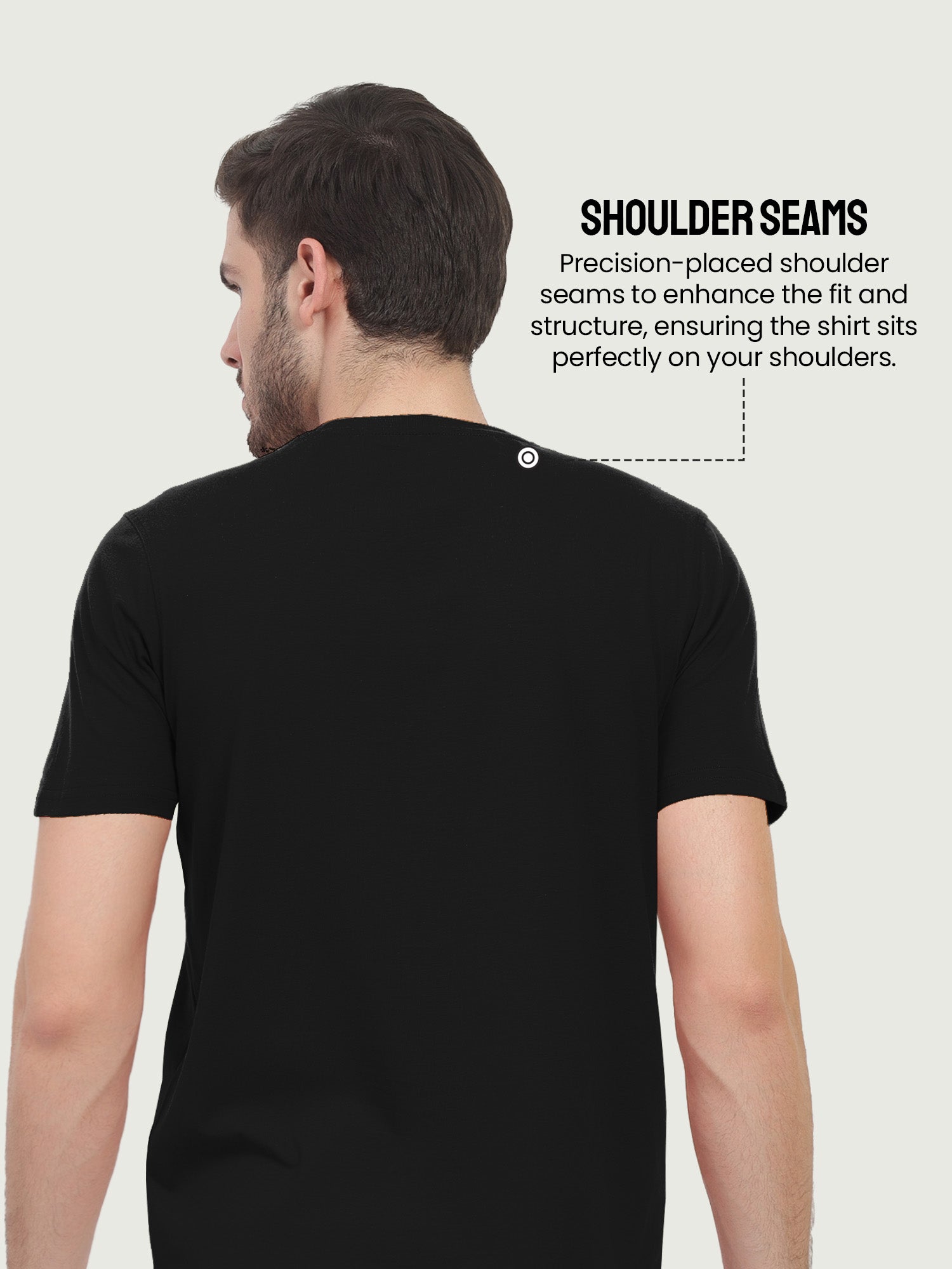 Organic Cotton solid T-shirt for men - Pack Of 2